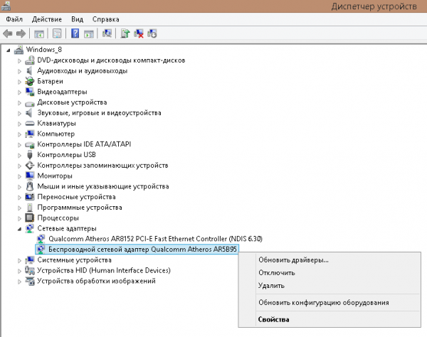 Структура аппаратных ресурсов ПК в Windows 10