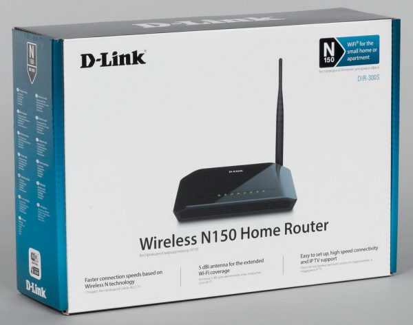 Упаковка Wi-Fi D-link n150