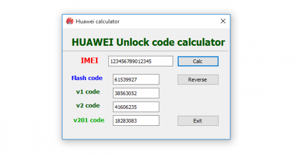Huawei-calculator
