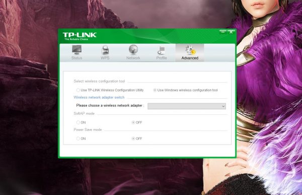 Программное обеспечение TP-Link TL-WN721N